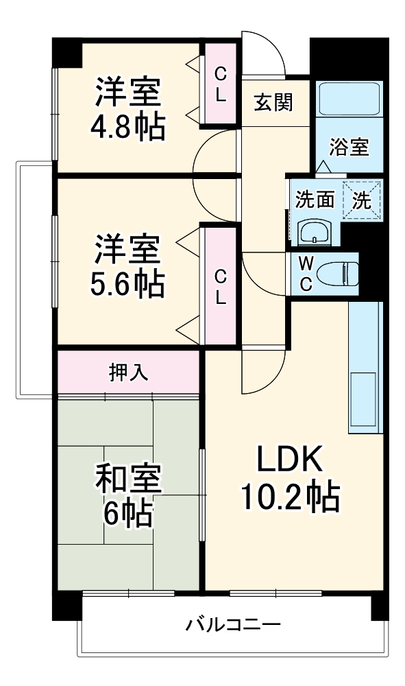ウェルフェアーの間取り