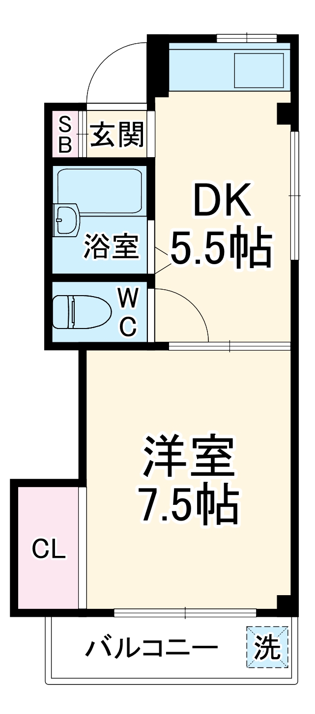 フリージアアベニューの間取り