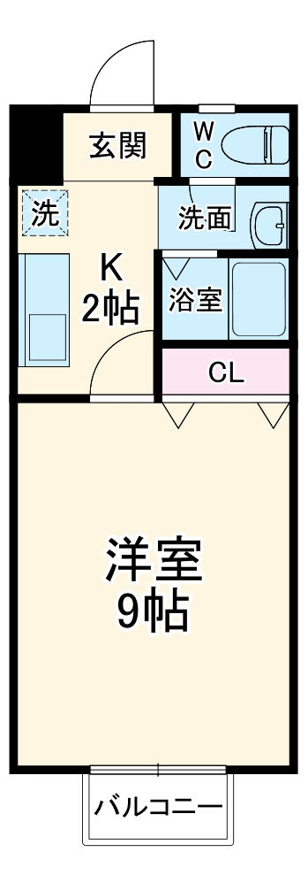 ピーシフルオサニCの間取り