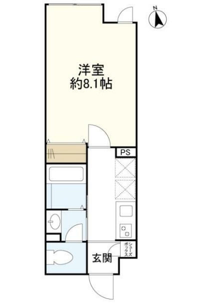 アステラホーム三軒茶屋Southの間取り