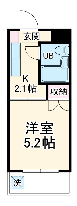 マリーナハウス横浜Ⅱ番館の間取り