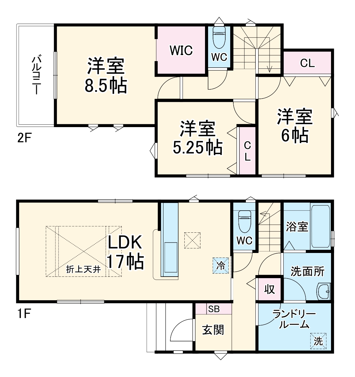 Sumai-to習志野市東習志野02の間取り