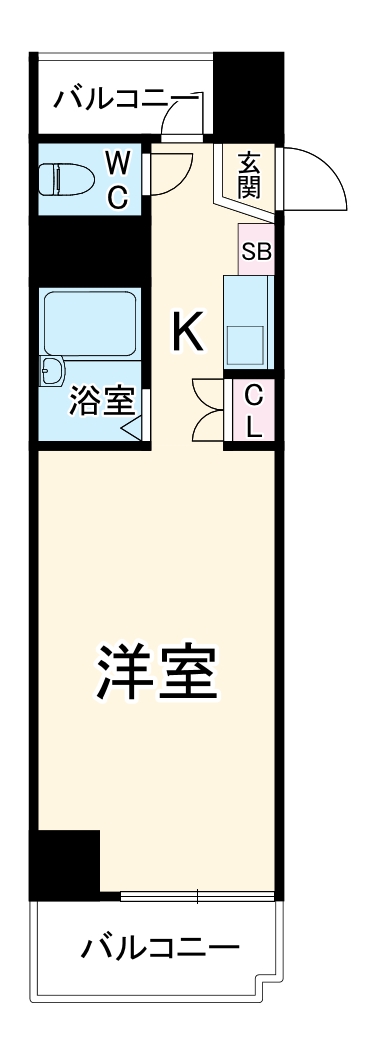 ノアーズアーク京都五条の間取り