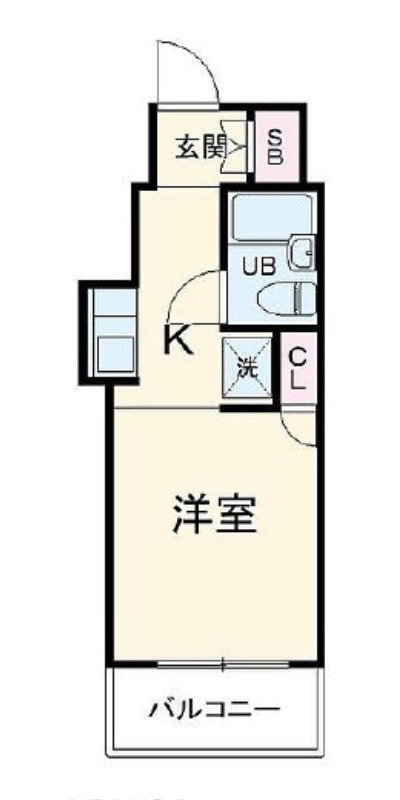日神パレス磯子の間取り