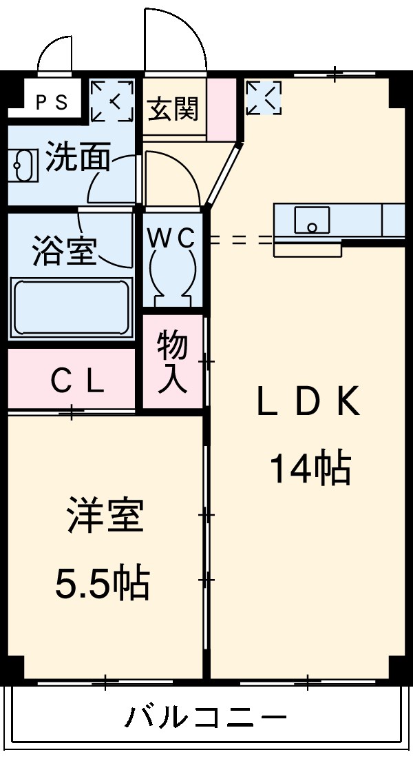 Lifeの間取り