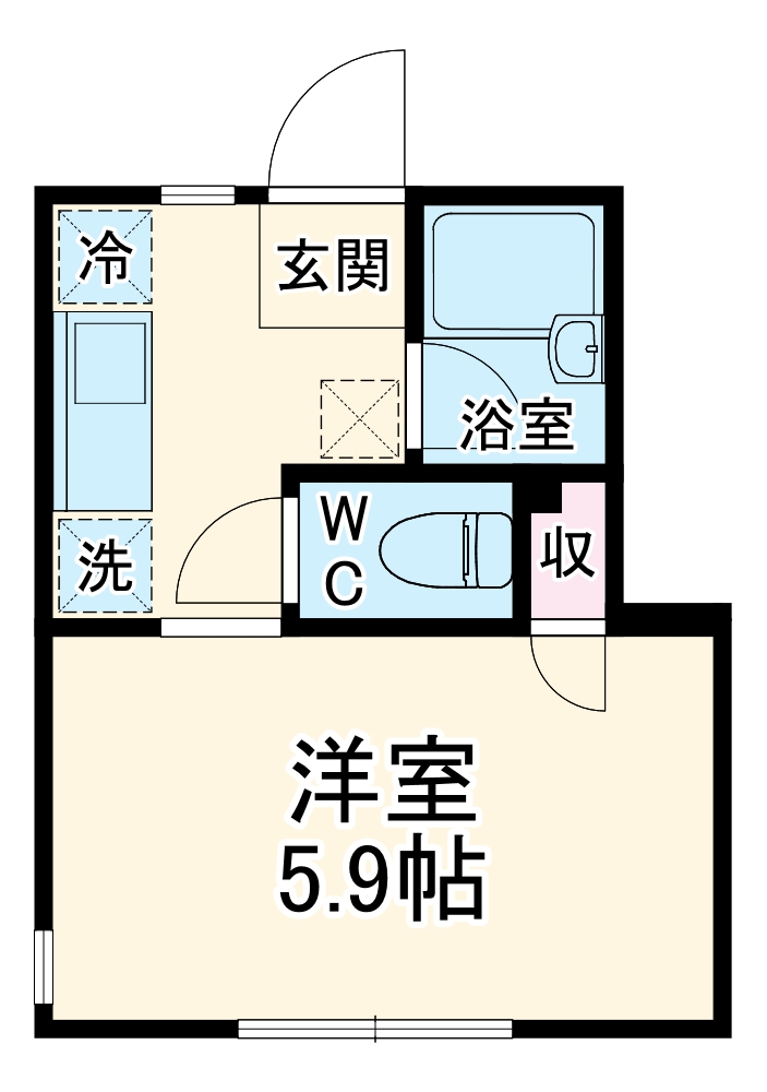 ラルーチェ武蔵小杉の間取り