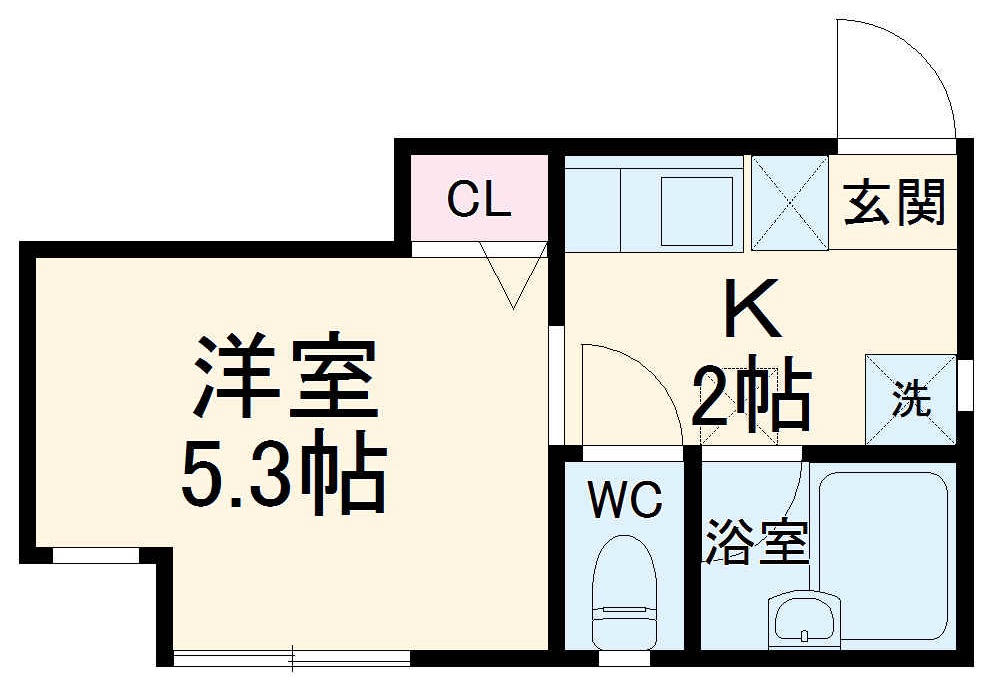 ラルーチェ武蔵小杉の間取り