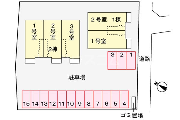 15/21 駐車場