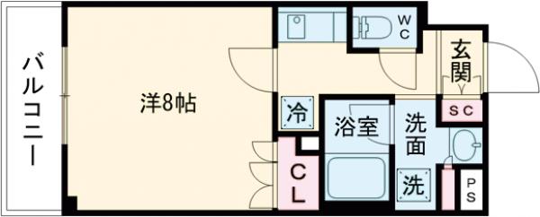 ＯＲＳＵＳ　ＵＭＥＪＩＭＡの間取り