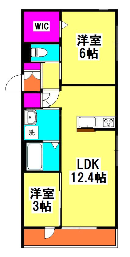 ウルメゾンの間取り