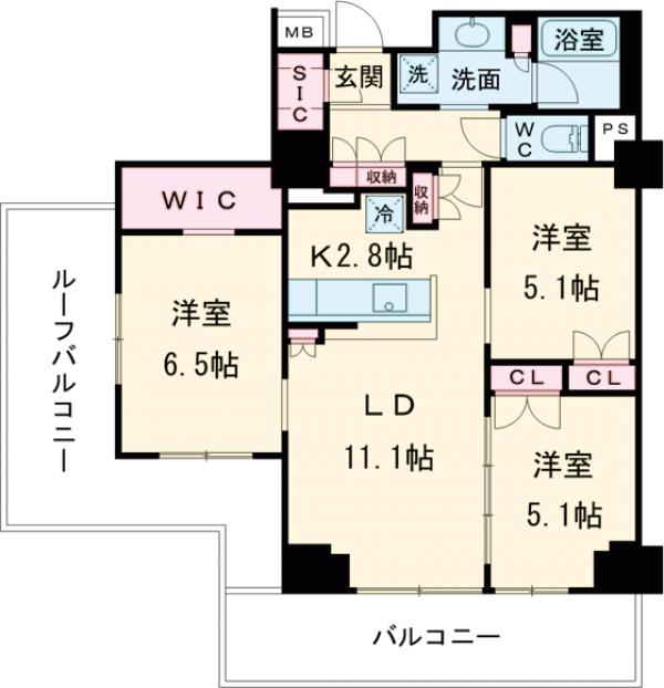 ソライエアイル練馬北町の間取り