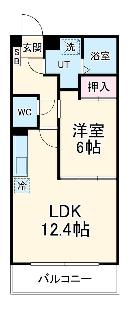 ノブリス港北の間取り