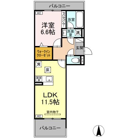 ヴェル・エリタージュの間取り