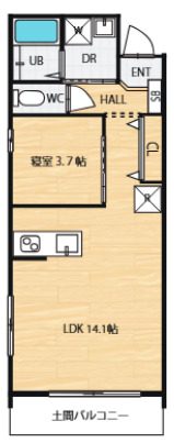春風のROYAL LOUNGEの間取り