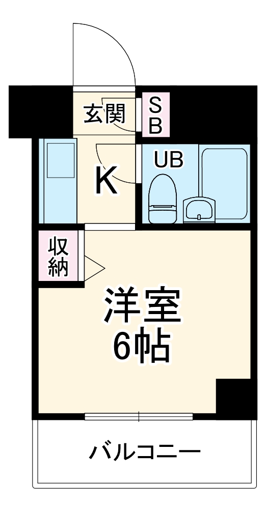アーバンコート南行徳Iの間取り