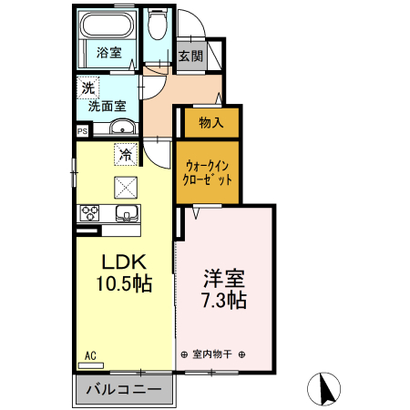 プラステートの間取り