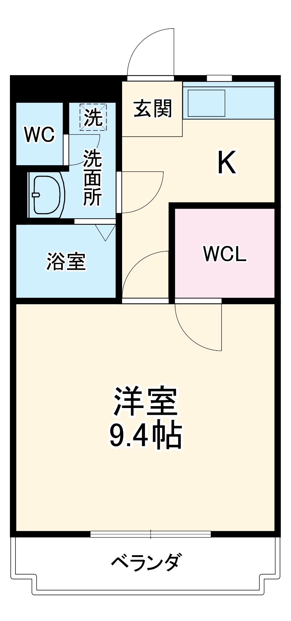 ぱる湘南台の間取り
