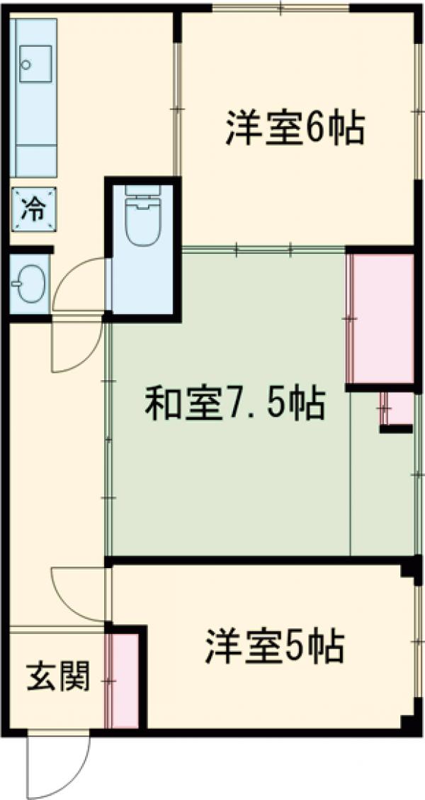 リバティーの間取り