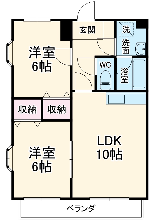 ロイヤルなおの間取り