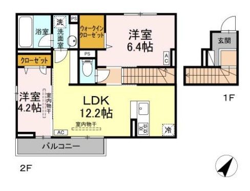 プラゼールの間取り