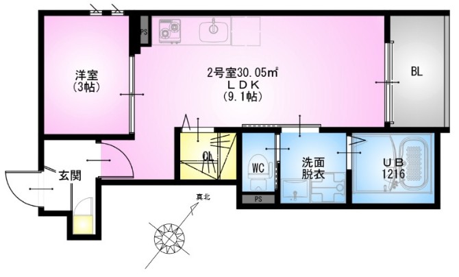 REGALEST 柏Annexの間取り