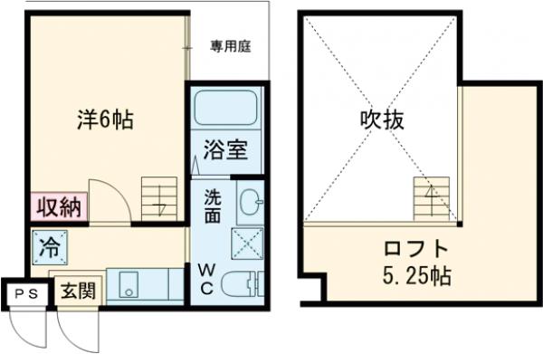 WEST9Mirror1の間取り