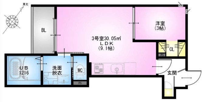 REGALEST 柏Annexの間取り