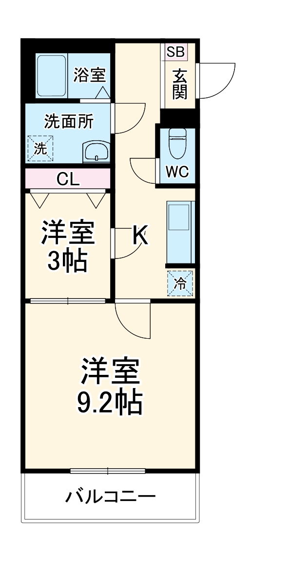 NOBLE宮原の間取り