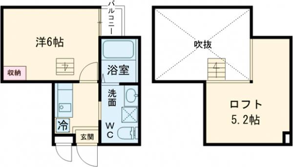 WEST9Mirror1の間取り