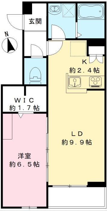 フローレスの間取り
