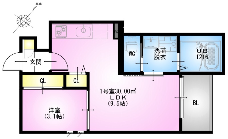 REGALEST 柏Annexの間取り