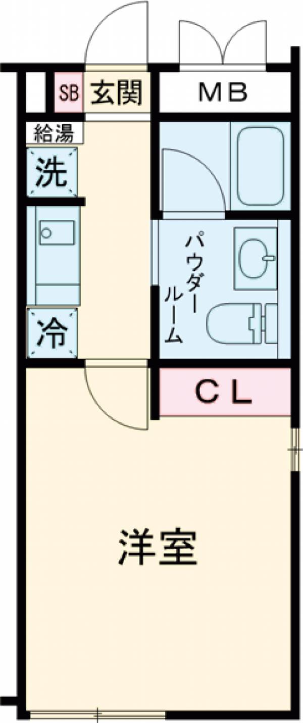 CREAL渋谷笹塚の間取り