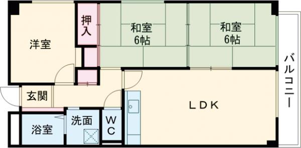 メゾンプラヴァの間取り
