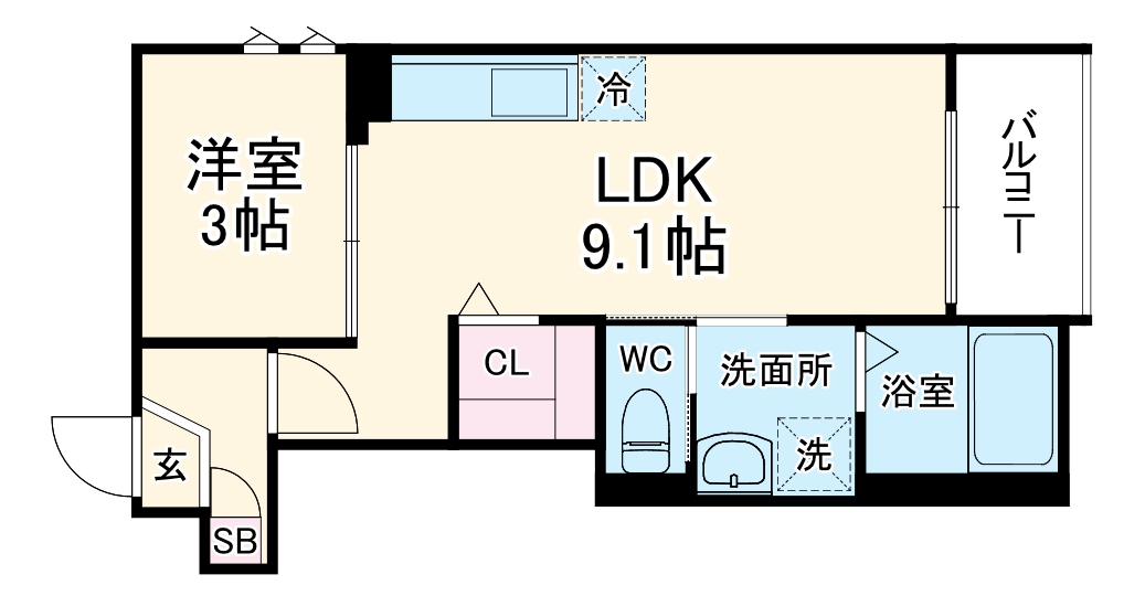 REGALEST 柏テラスの間取り