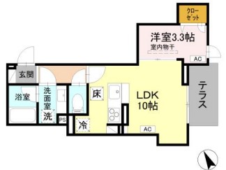 Asset-Court調布柴崎の間取り