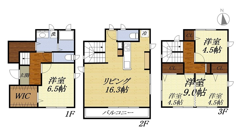 CHIYE-YAの間取り