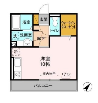 メゾンドベリタスの間取り
