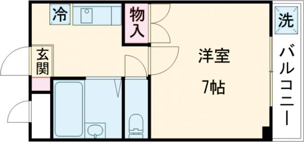 サン・ナガオカの間取り