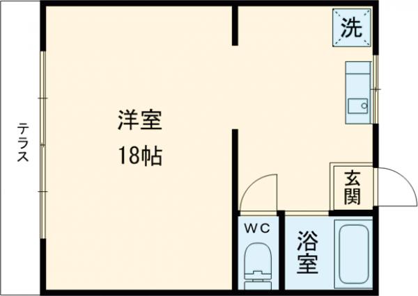 コーポ古沢の間取り