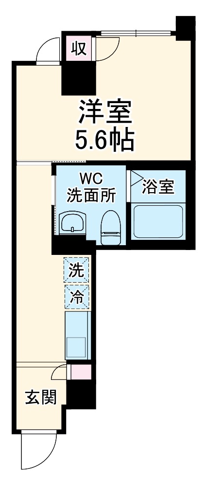 横浜ベイクリウスの間取り
