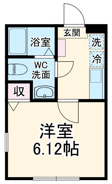 ラグーザ港南の間取り