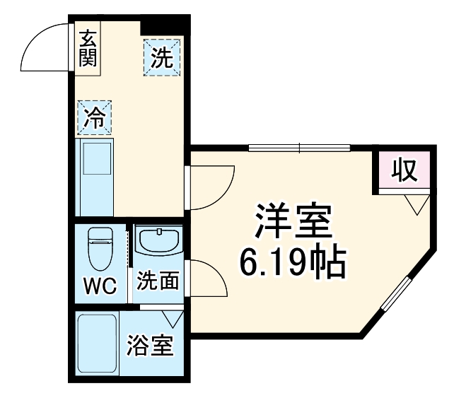 ラグーザ港南の間取り