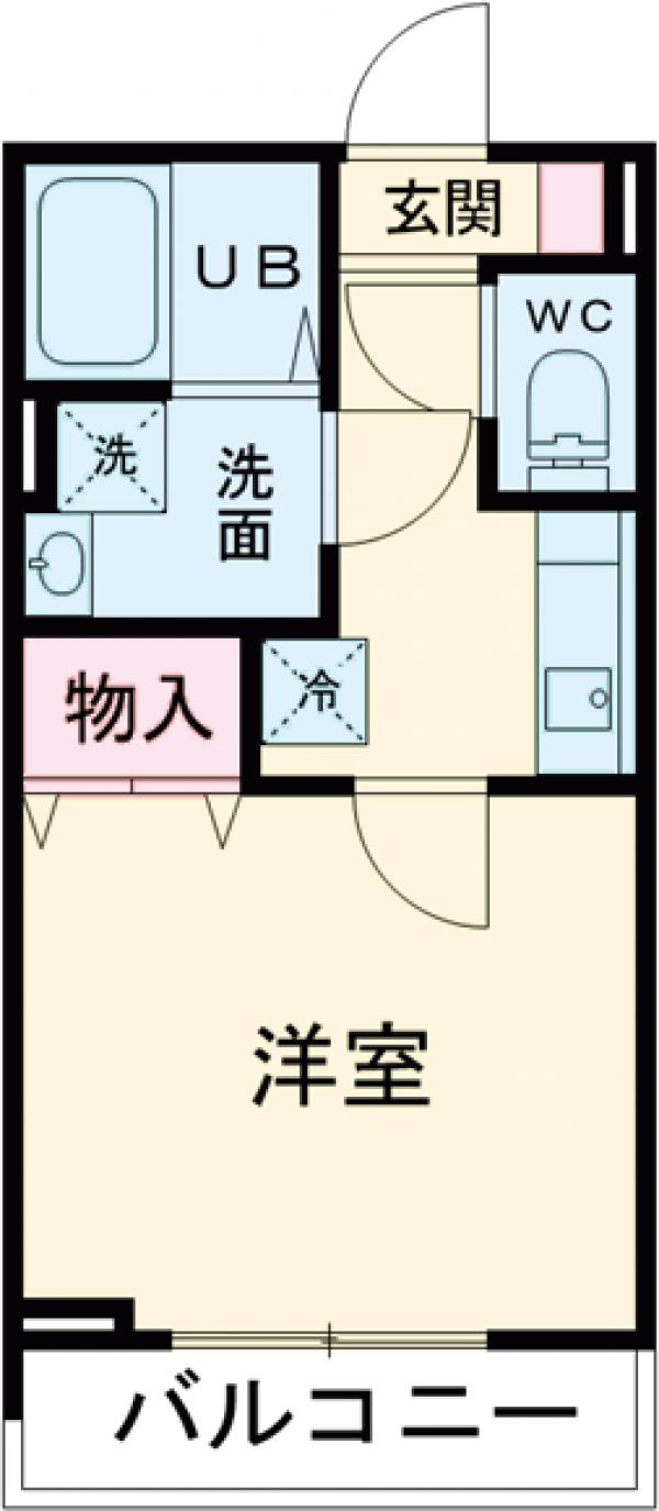 パラッツィナ町屋の間取り