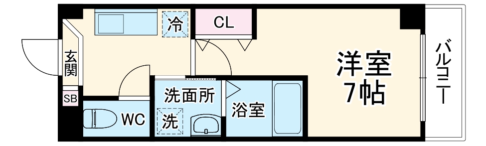 1/8 間取