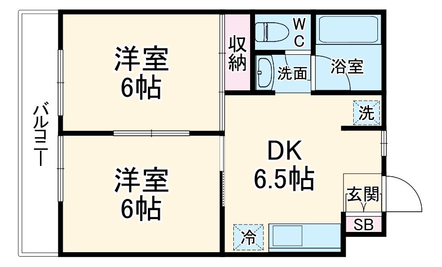 ジーライズ川口東領家の間取り