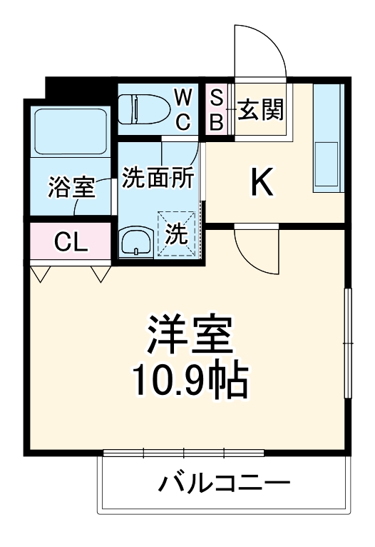 1/1 間取