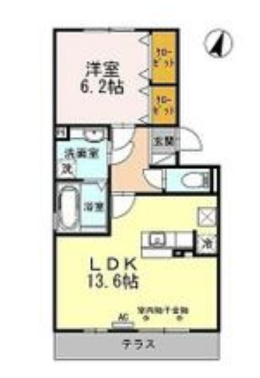 カーサグランデ三島の間取り