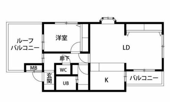 ベルトピア永山Ⅱの間取り