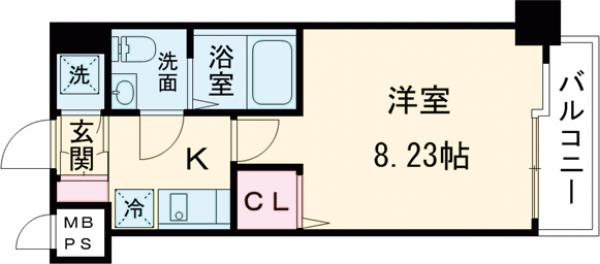 ディム三宿の間取り