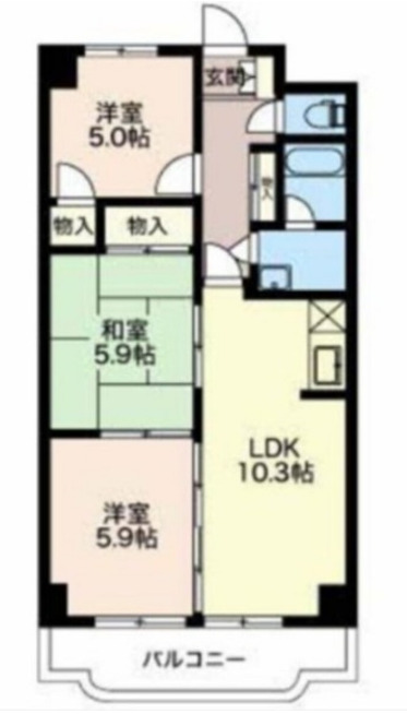 1/6 間取